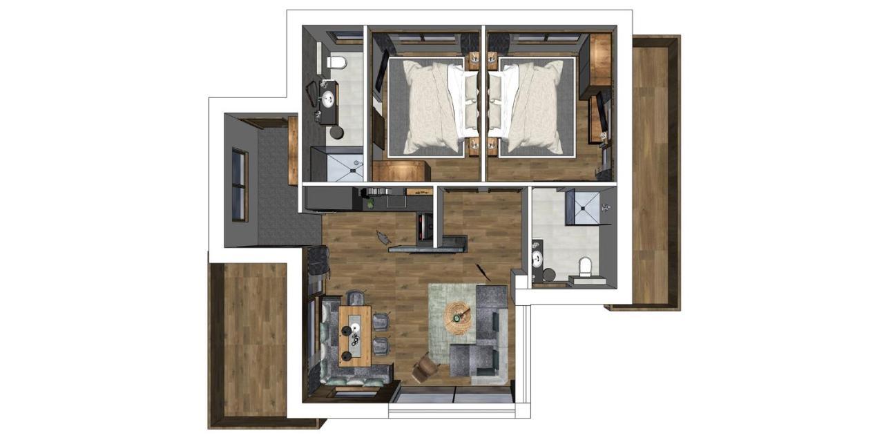 Chalet'S Alpenjuwel Tux Εξωτερικό φωτογραφία